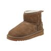 Stiefelette MUSTANG SHOES "Mustang Shoes Stiefelette Leder", Damen, Gr. 39, grau (taupe), Leder, casual, Schuhe