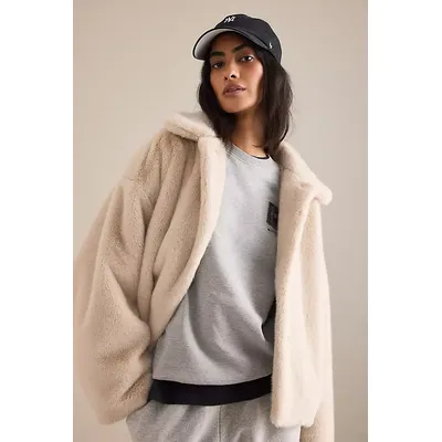 By Anthropologie Faux-Fur Jacket