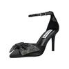 High-Heel-Pumps STEVE MADDEN "STEVE MADDEN Pumps Textil", Damen, Gr. 40, schwarz, Textil, elegant, Schuhe