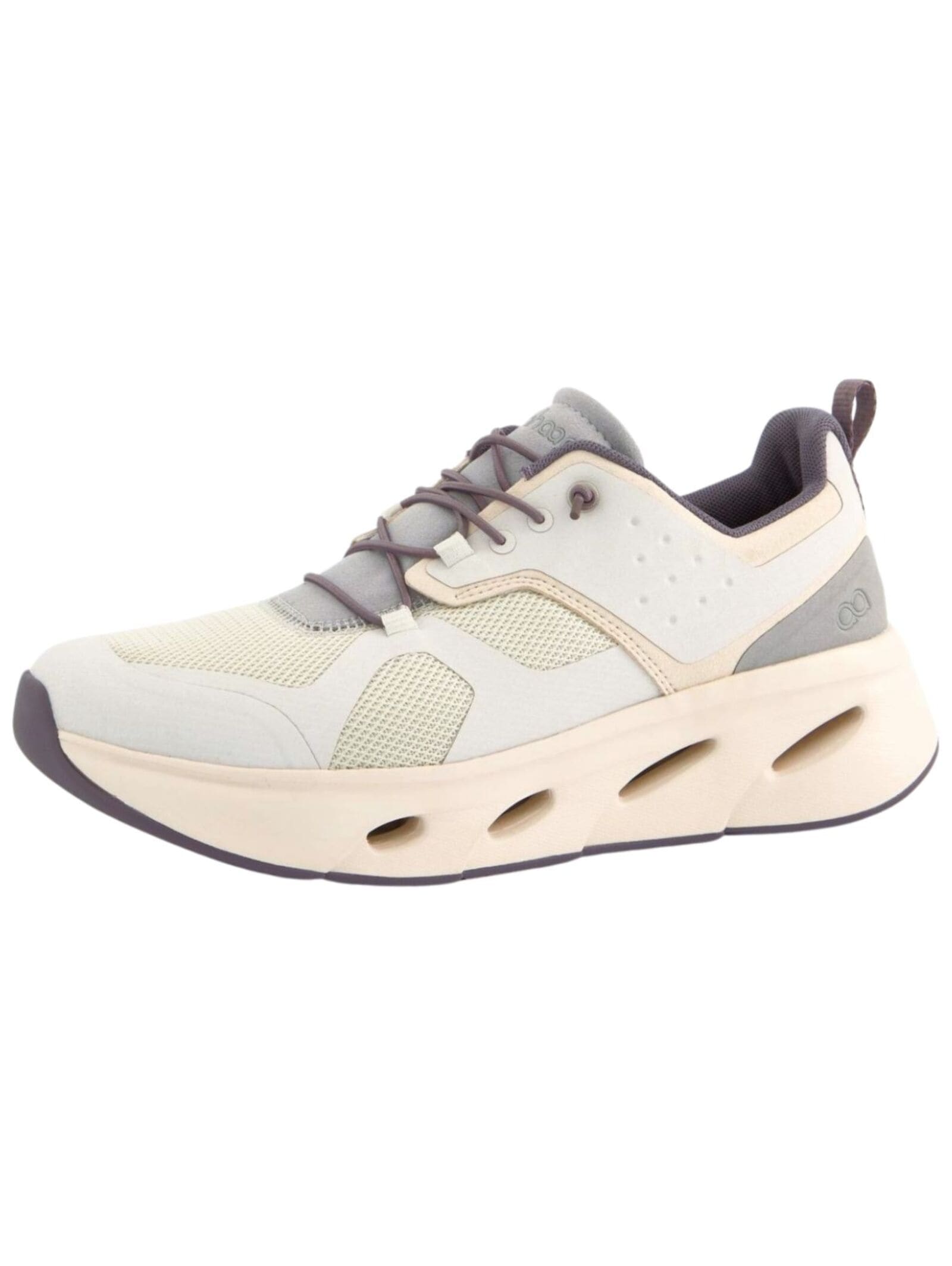Sneaker TENHAAG "Tenhaag Sneaker Mesh", Damen, Gr. 39, grau, Textil, Casual, Schuhe