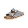 Hausschuh ROHDE "Rohde Hausschuhe Veloursleder", Damen, Gr. 37, grau, Veloursleder, casual, Schuhe