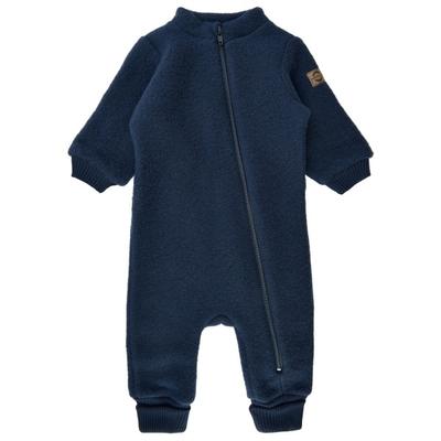 Mikk-Line - Kid's Wool Suit with Rib - Overall Gr 74 blau Image