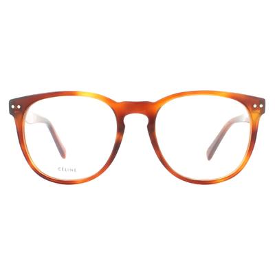 Céline Round Blonde Havana Womens Lunes Frames
