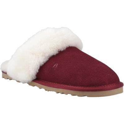 Hush Puppies Samantha Damen Hausschuhe aus Wildleder in Bordeaux Image