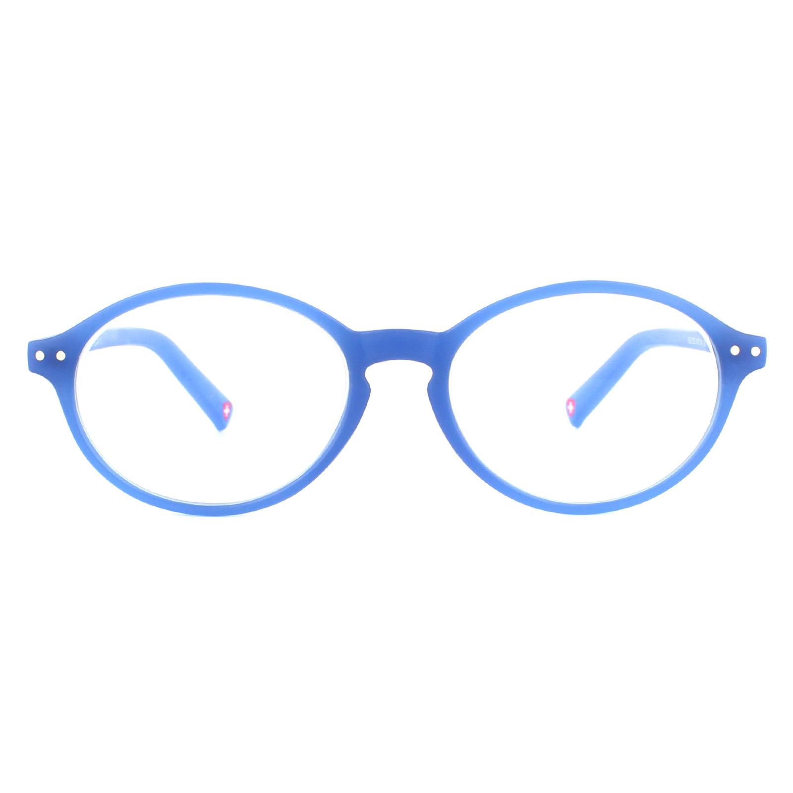 Montana Oval Blue Kidss Glasses Frames Image