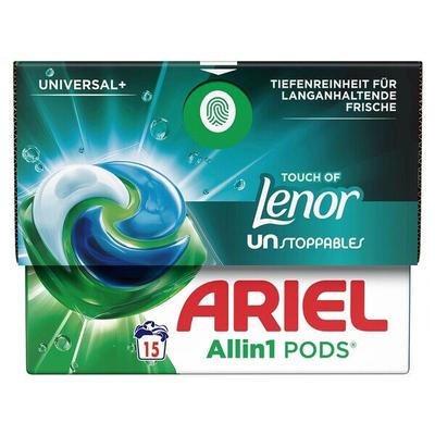 ARIEL Waschmittel »UNIVERSAL+ Allin1 PODS Lenor« 15 WL grau Image