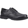 Hush Puppies Brian Senior Lederschuhe In Schwarz Für Herren