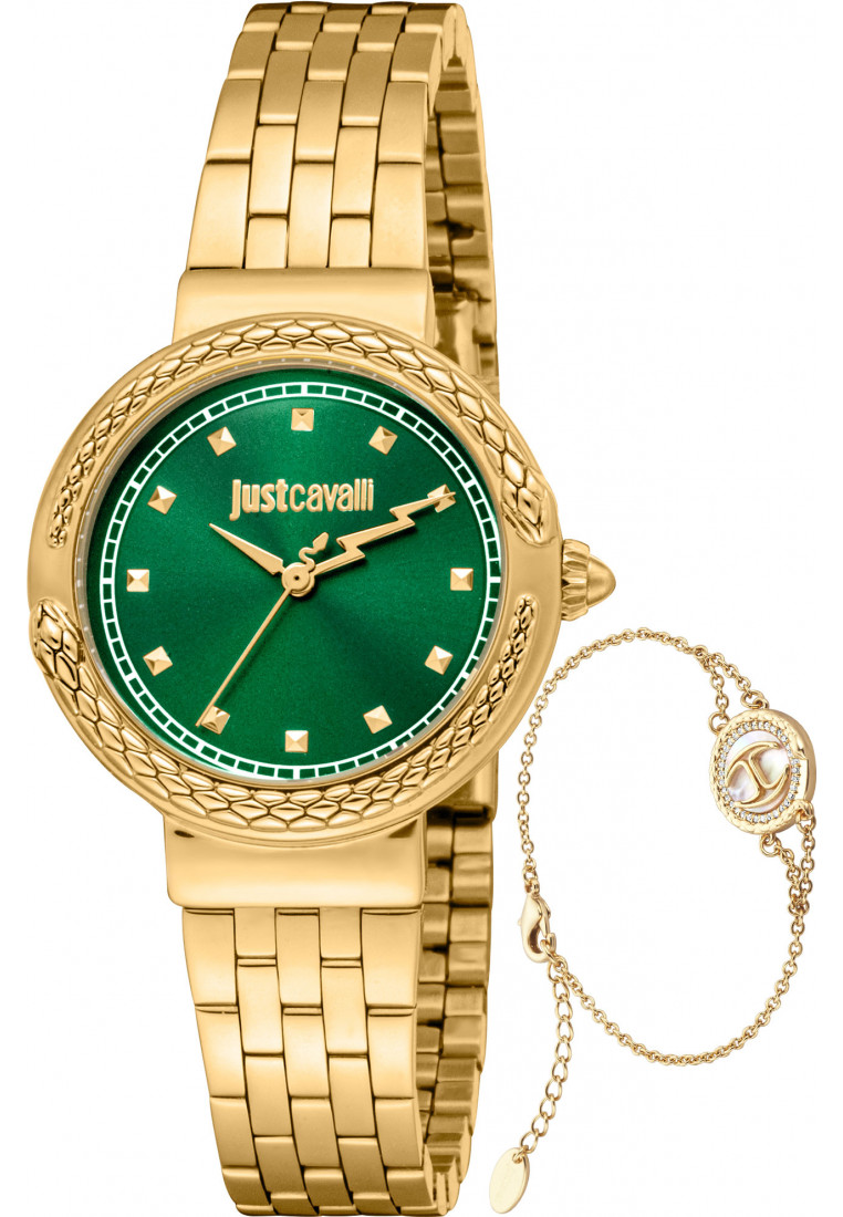 Just Cavalli JC1L311M0035 Damen-Uhr und Armband Geschenkset Image