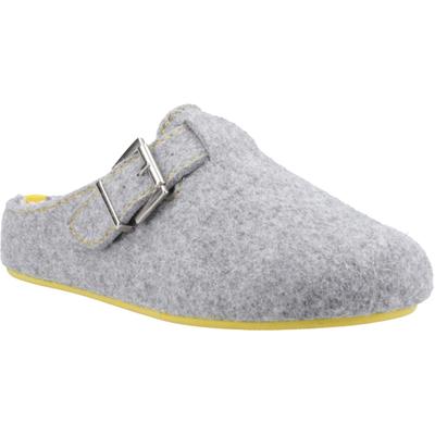 Hush Puppies Good 90% recyceltes RPET-Polyester Damen Hausschuhe in Grau Image