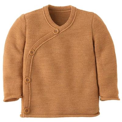 disana - Kid's Melange-Jacke - Merinojacke Gr 62/68 orange