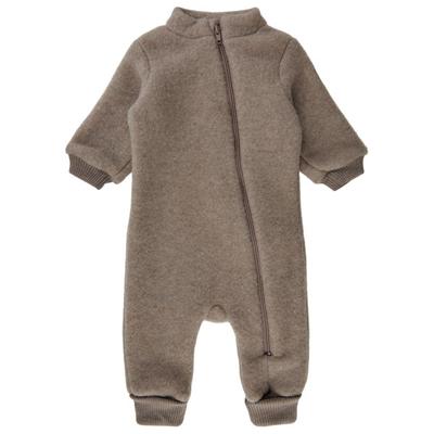 Mikk-Line - Kid's Wool Suit with Rib - Overall Gr 92 braun