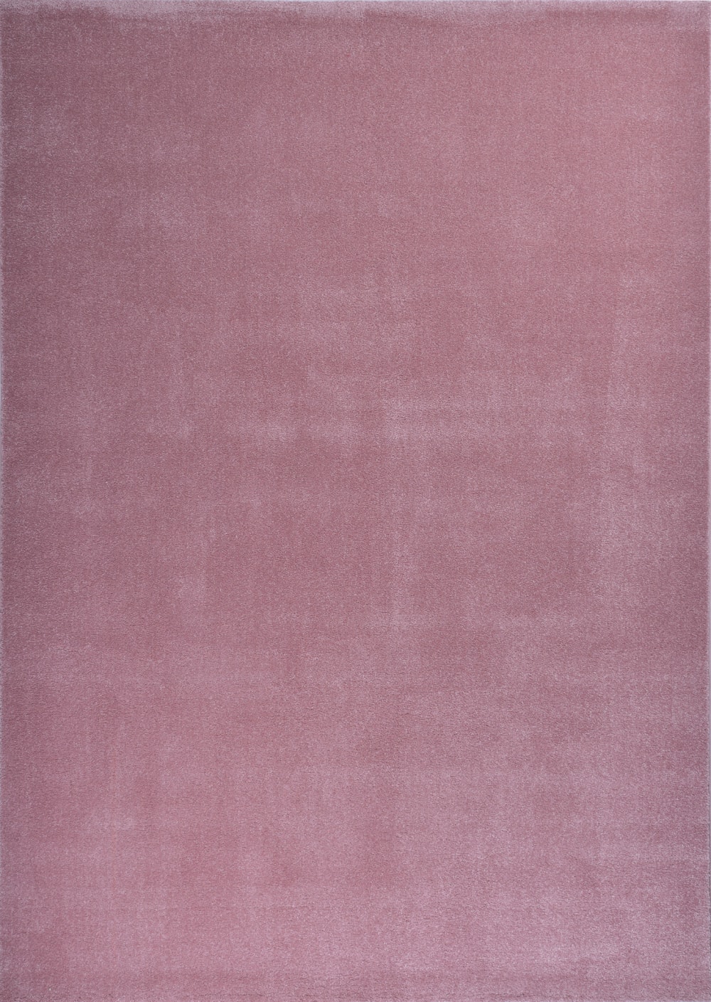 Tapis uni à poils ras - rose - 80x150 cm