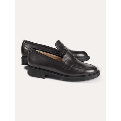 Walbusch Damen Soft Komfort Loafer Schwarz noch offen: Muster Image