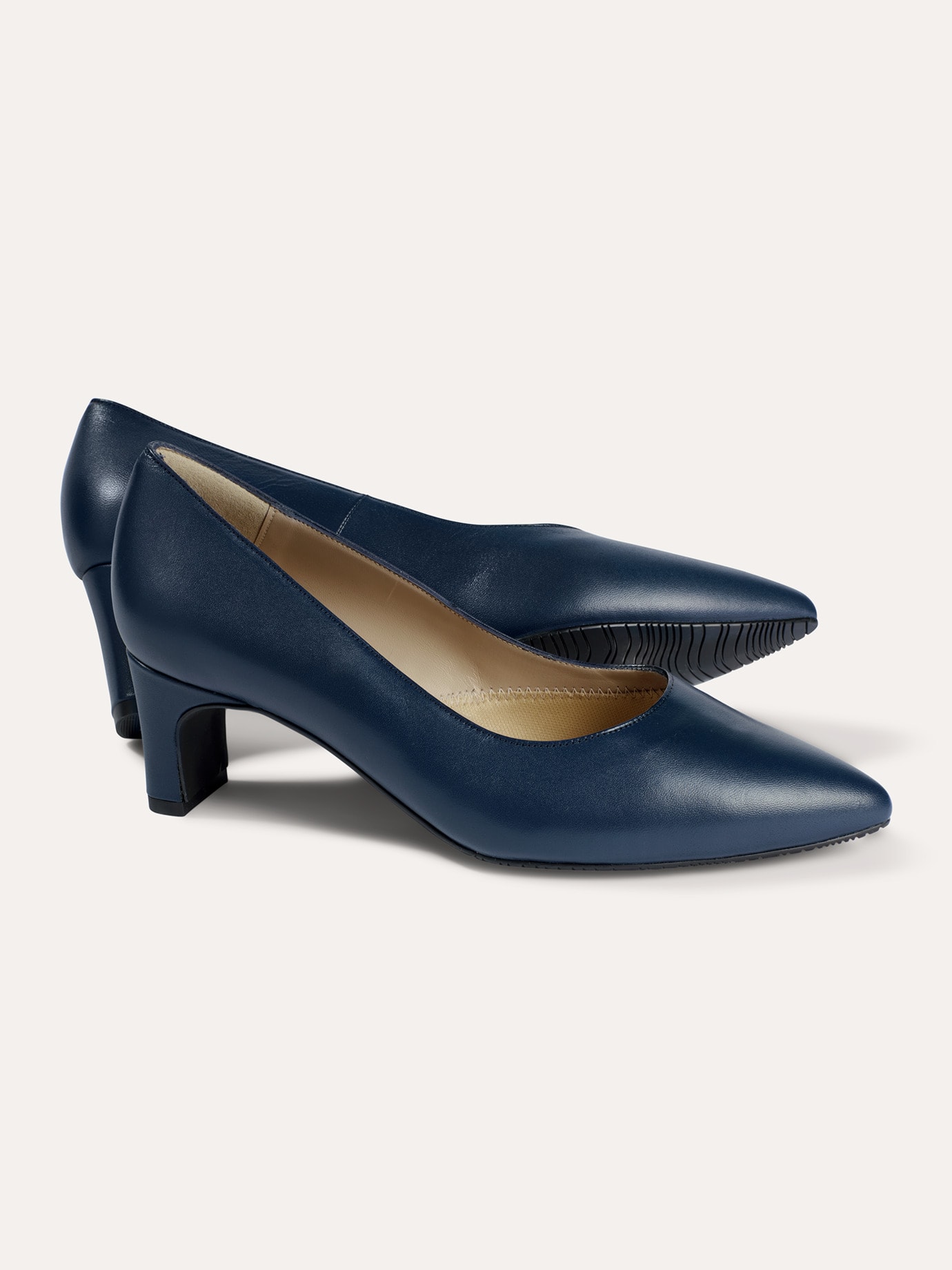 Walbusch Damen Soft Pumps Blau noch offen: Muster