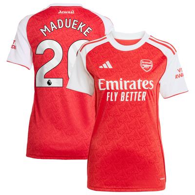FC Arsenal 2025-26 adidas Heimtrikot - Damen mit Aufdruck Madueke 20 Image