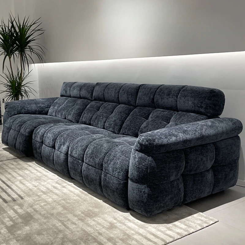 Schwarzes, einzigartiges Puff-Sofa, Designer-Elektro-Sofa, Lounge-Sofa, Boden, modernes Woonkamer Banken-Möbel, Wohnzimmer Image
