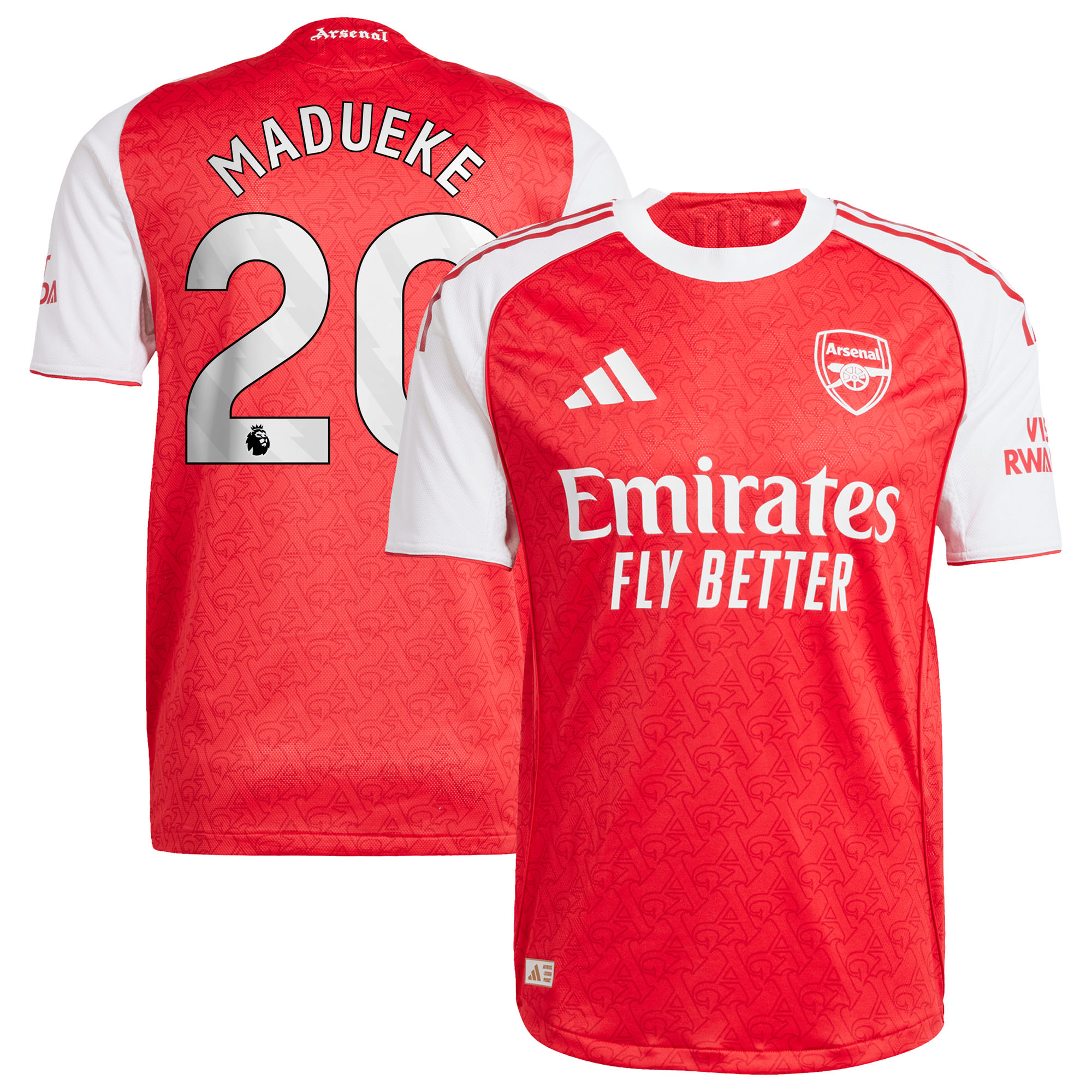 FC Arsenal 2025-26 adidas Heimtrikot Authentic mit Aufdruck Madueke 20 Image