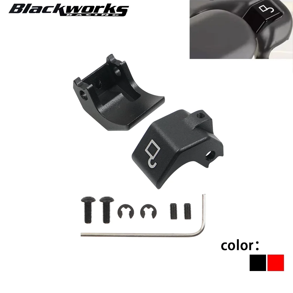 2-teiliges Tür-Top-Verriegelungs-Umbauset schwarz/rot für Mazda Miata MX-5 1990–2005 Cabriotic HL-1036 Image