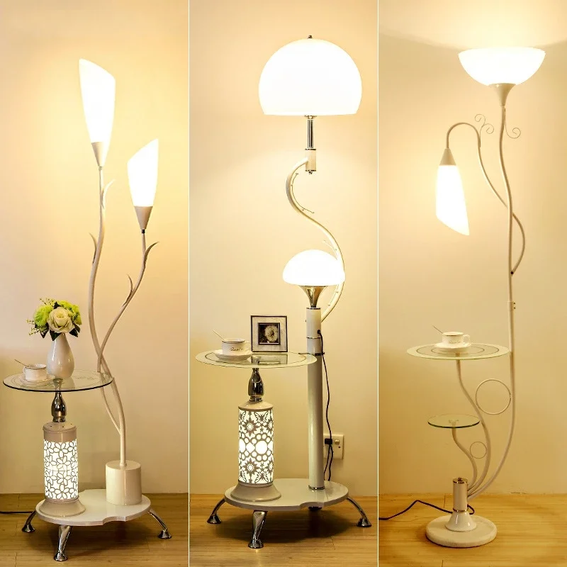 Nordic Moderne Boden Lampe LED Blume Tee Tisch Stehlampen für Wohnzimmer Schlafzimmer Studie Schreibtisch Lampe Wohnkultur Stehend Lichter E27