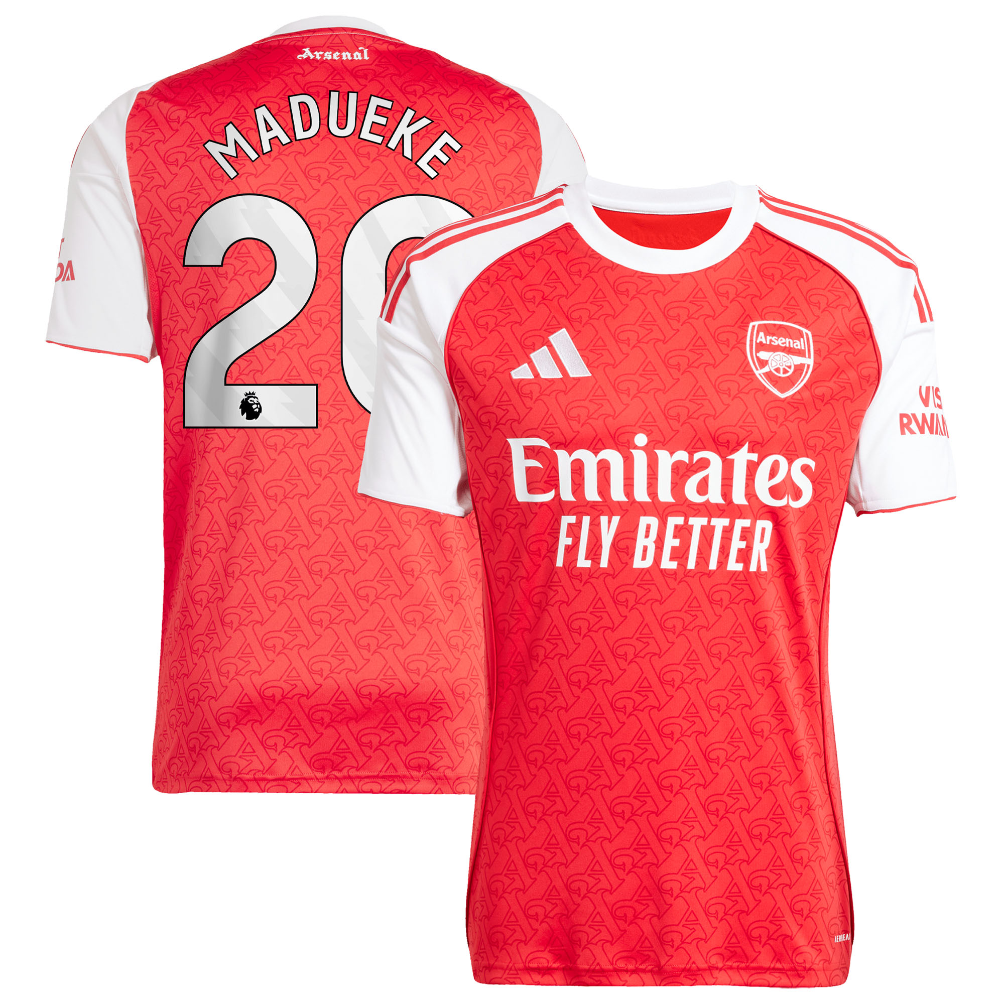 FC Arsenal 2025-26 adidas Heimtrikot mit Aufdruck Madueke 20 Image