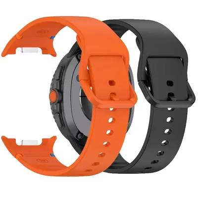 Silikonarmband für Samsung Galaxy Watch 8, Armbandzubehör, Smartwatch, Gummi, keine Lücken, Armband für Samsung Watch 8, klassisches Armband