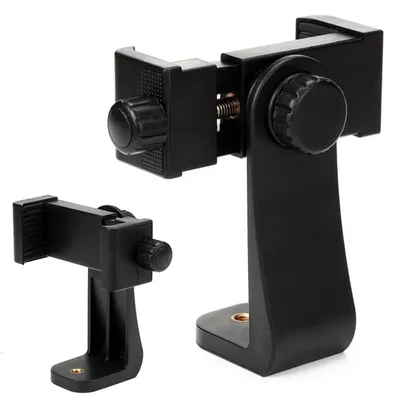 Tripod Mount Adapter 360 Degrees Rotatable Stand Mount Adapter For iPhone Xiaomi Samsung Smart phone Tripods Stand Accessories