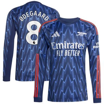 FC Arsenal 2025-26 adidas Auswärtstrikot - Langarm mit Aufdruck Ødegaard 8 Image