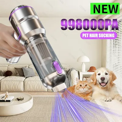 NEUE 998000PA Auto Staubsauger Tragbare Handheld Cordless Leistungsstarke Auto Reiniger Starken Sog Staubsauger für Auto Image
