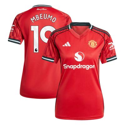 Manchester United adidas Heimtrikot 2025-26 - Damen mit Aufdruck Mbeumo 19 Image