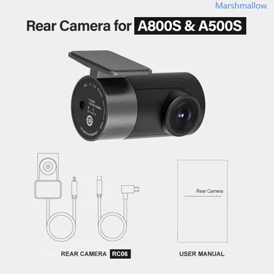 70mai Rückfahr kamera für 4k Dash Cam 7 0mai a800 4k Auto DVR Rückansicht 4k HD Cam 70mai Pro plus rc06 für 70mai a800s & a500s