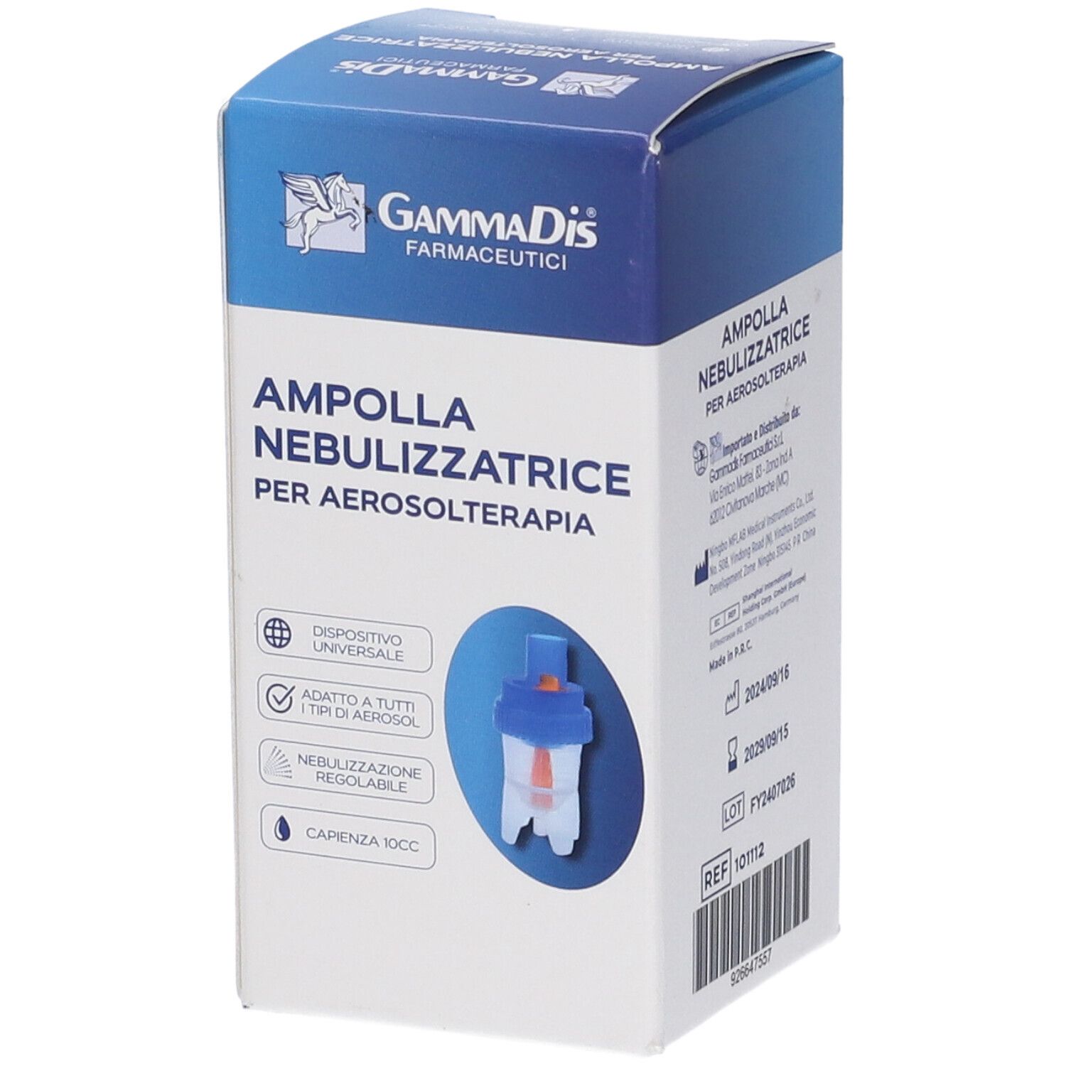 Ampolla Aerosol Plastica Gammadis 1 Pezzo St
