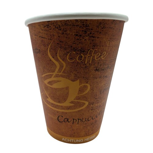 1000 Coffee to go Becher "Espresso Gold" 300 ml Ø 90 x 112 mm – Kaffeebecher Image