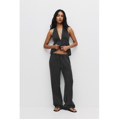 Rustic Textured Sweatpants