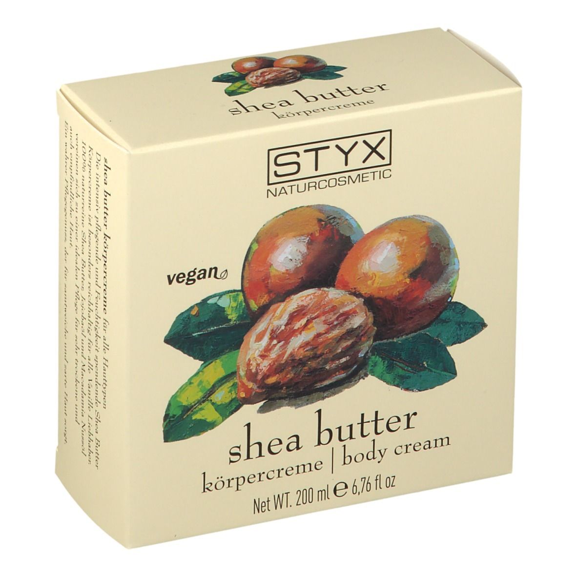STYX Crema corpo al burro di karité 200 ml