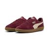 Sneaker PUMA "PALERMO", Gr. 37,5, ruby shimmer, alpine snow, Leder, unifarben, sportlich, Schuhe