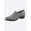 Stiefelette ANDREA CONTI, Damen, Gr. 39, grau, Leder, Rindsleder, Glattleder, modisch, Schuhe
