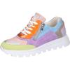 Keilsneaker WALDLÄUFER "H-AJALA", Damen, Gr. 4 (37), bunt (multicolor), Nubukleder, Lackleder, Veloursleder, Glattleder, sportlich, Schuhe Sneaker, Profilsohle, H-Weite, Freizeitschuh, Halbschuh, Schnürschuh