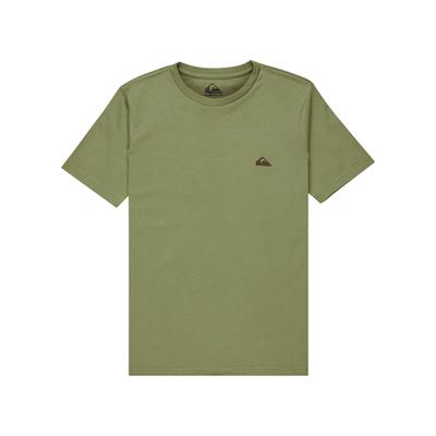 T-Shirt QUIKSILVER "Basic", Kinder, Gr. 10, grün (loden grün), 100% Baumwolle, Kurzarm, Shirts Image