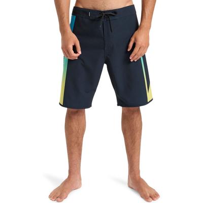 Boardshorts QUIKSILVER "Surfsilk Holmes 20", Herren, Gr. 30(S), schwarz holmes, 88% Polyester, 12% Elasthan, Hosen Image