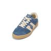 Sneaker MARC O'POLO "mit Teddyfell-Akzenten", Damen, Gr. 41, schwarz cloudless blau, beige, Obermaterial: 55% Leder (Rind), 45% Polyurethan, unifarben, Schuhe
