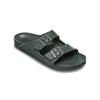 Sandale QUIKSILVER "Embark", Gr. 12(45), grün (dusty olive), Obermaterial: Synthetikmaterial / Außensohle: EVA, Schuhe