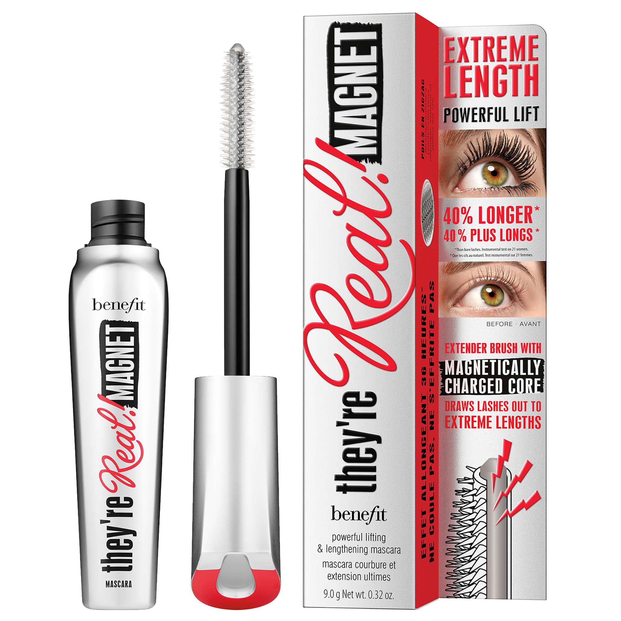 They're Real! Magnet Extreme Lengthening Mascara Image