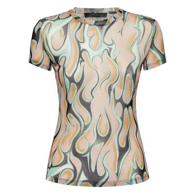 Tulle T-Shirt Sexy Pure Ss Flame Image