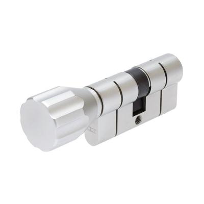 33186 Abus Cylindre à bouton ec-s np 30x30 nickelé perle varié débrayable 5 clés Image
