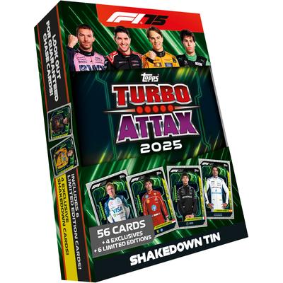 Formel 1 Turbo Attax 2025 Mega Tin Shakedown Image