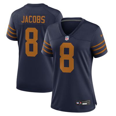 Green Bay Packers Nike Game Ausweichtrikot - Marineblau - Josh Jacobs - Damen Image