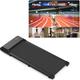 Superun Walking Pad Raceable 2.5HP APP Control Under Desk Treadmill 136KG Capacity Portable Walking Machine for Home with Training Courses and Multi-Runner Races