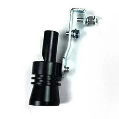 Auspuffrohr, übergroßer Brüller für Autos und Motorräder, Turbo-Sound-Pfeife, Endrohrsimulator, lautes Schalldämpfer-Modifikationszubehör, Geräuschverstärker-Tool Image