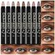 Kaely 8 Pieces Cream Eyeshadow Stick Set for Eyes, Champagne, Pearl, Taupe, Bronze, Cocoa, Putty, Amethyst, Halloween Make-up, Matt, Shimmer, Eyeshadow, Pencil, Cray Pencil