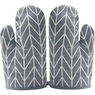 2 Pieces of Heat-resistant Microwave Gloves Heat-insulating Gloves,and High-temperature Resistant Kitchen and Oven Gloves